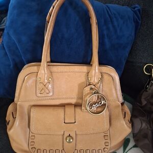 Coach Tan Leather Women's Bag